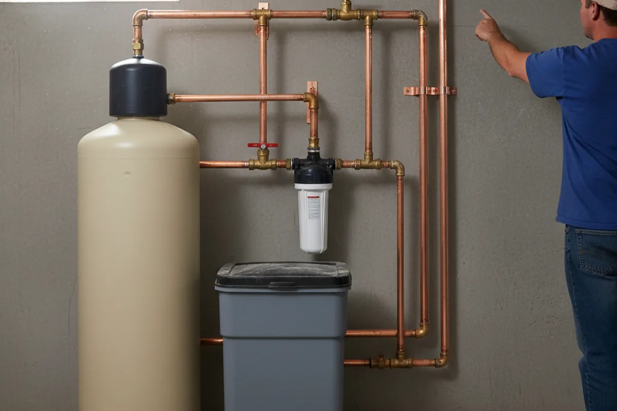 Whole-house water treatment system installed in Kechi